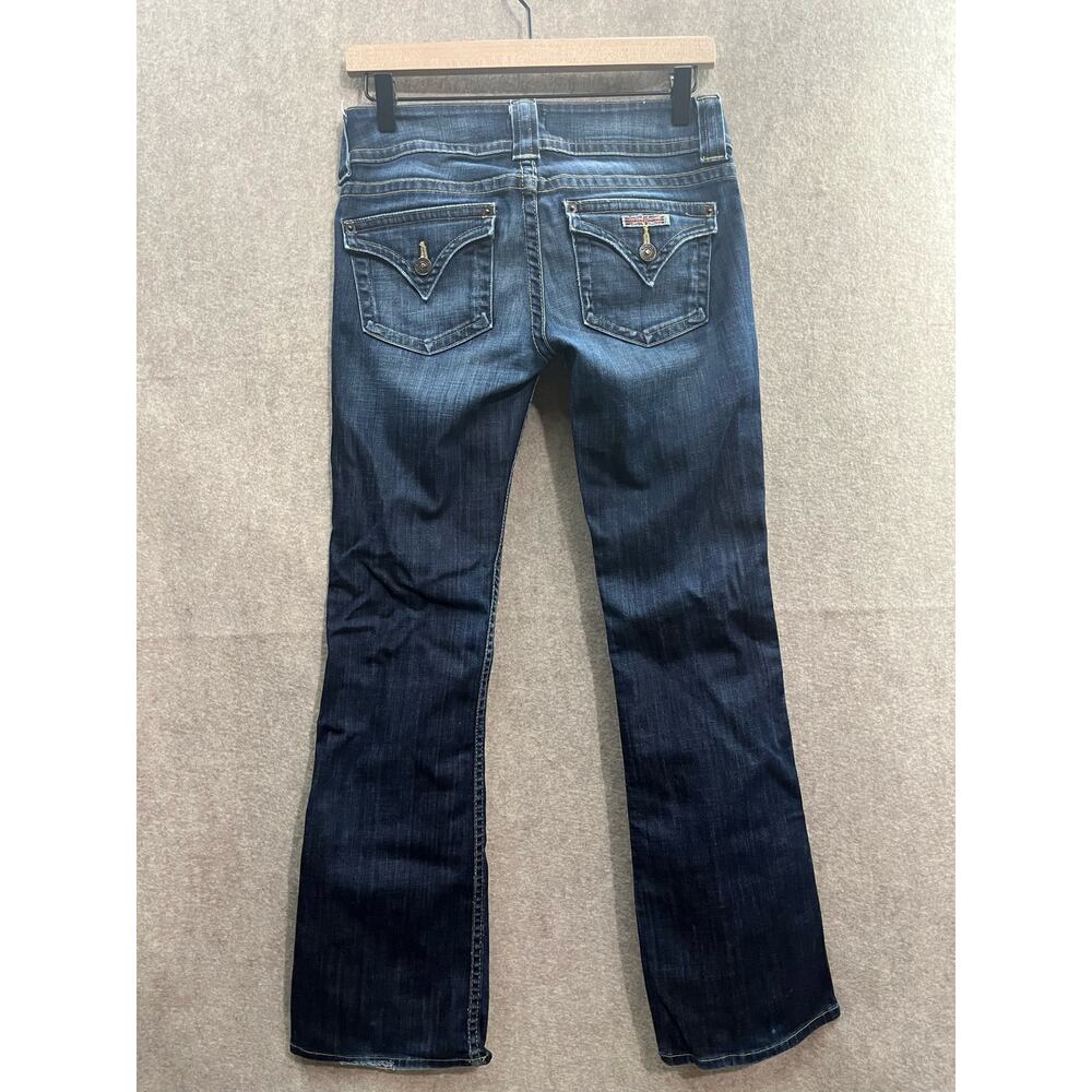HUDSON Beth Mid Rise, Baby Bootcut Jean with Back Flap Pockets Size 28 - Picture 2 of 11